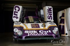 Zak Brown, 1988 Jaguar XJR9, Hurley Haywood Trophy, Rolex Monterey Motorsports Reunion, Weathertech Raceway Laguna Seca