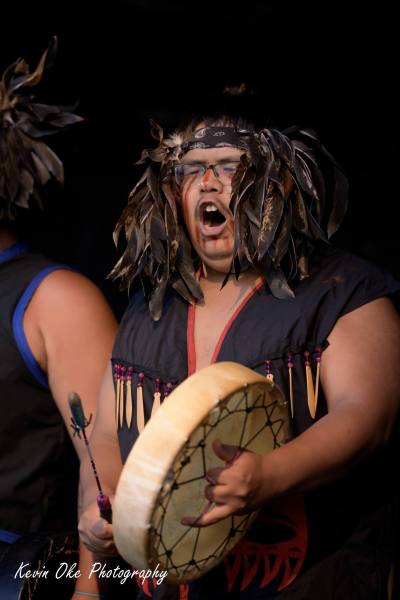 Tzinquaw Dancers, 41st Annual Islands Folk Festival, Providence Farm, Duncan, British Columbia