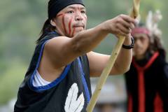 Tzinquaw Dancers, 41st Annual Islands Folk Festival, Providence Farm, Duncan, British Columbia