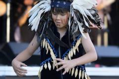 Tzinquaw Dancers, 41st Annual Islands Folk Festival, Providence Farm, Duncan, British Columbia