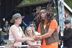 Tzinquaw Dancers, 39th Annual Islands Folk Festival, Providence Farm, Duncan, British Columbia