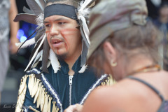 Tzinquaw Dancers, 39th Annual Islands Folk Festival, Providence Farm, Duncan, British Columbia