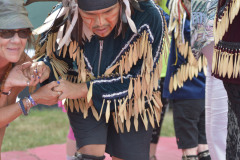 Tzinquaw Dancers, 39th Annual Islands Folk Festival, Providence Farm, Duncan, British Columbia