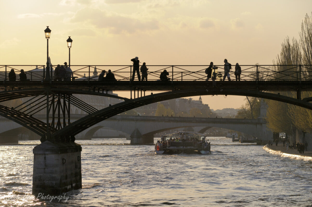Pont des Arts, Seine River, Paris, France