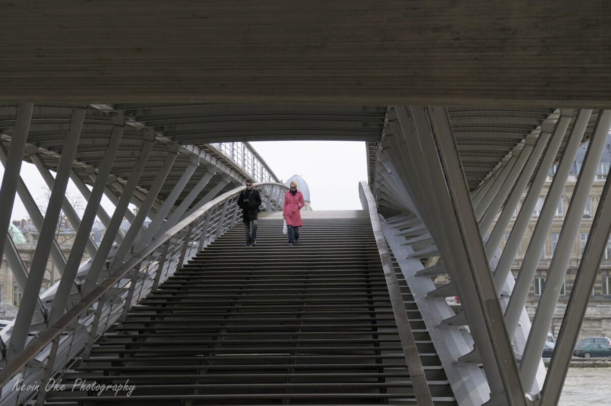 Passerelle Léopold-Sédar-Senghor, Paris, France