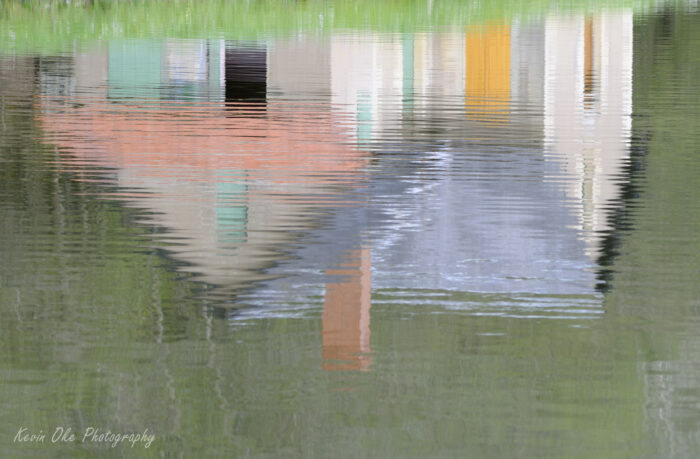 Reflections, Ecluse 6 Planche de Belin, Le Canal, La Collancelle, Nievre, Burgundy, FranceLock 6