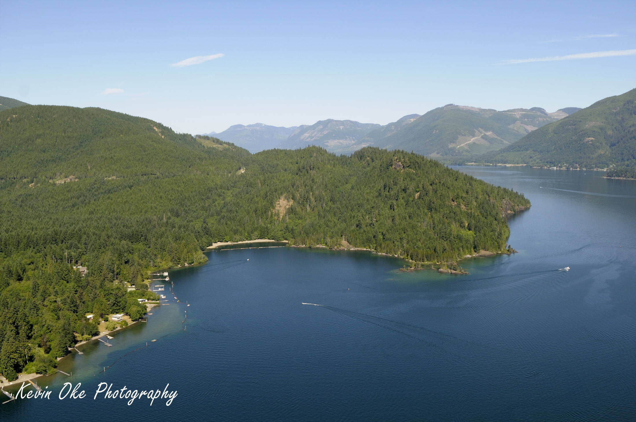 Gordon Bay Provincial Park, Cowichan Lake, Vancouver Island, British Columbia, Canada.