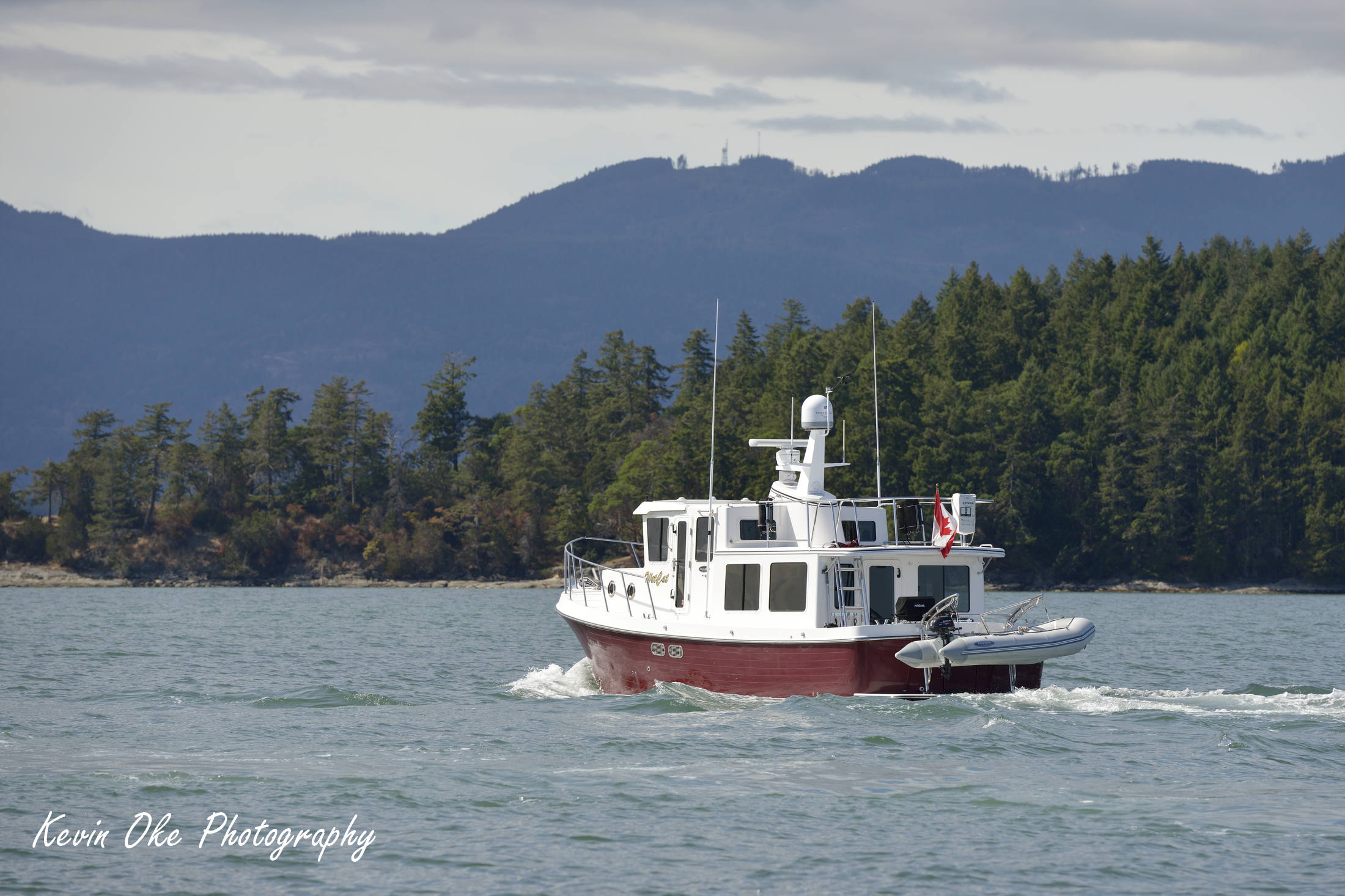 Nordic Tug boating in the Gulf Islands