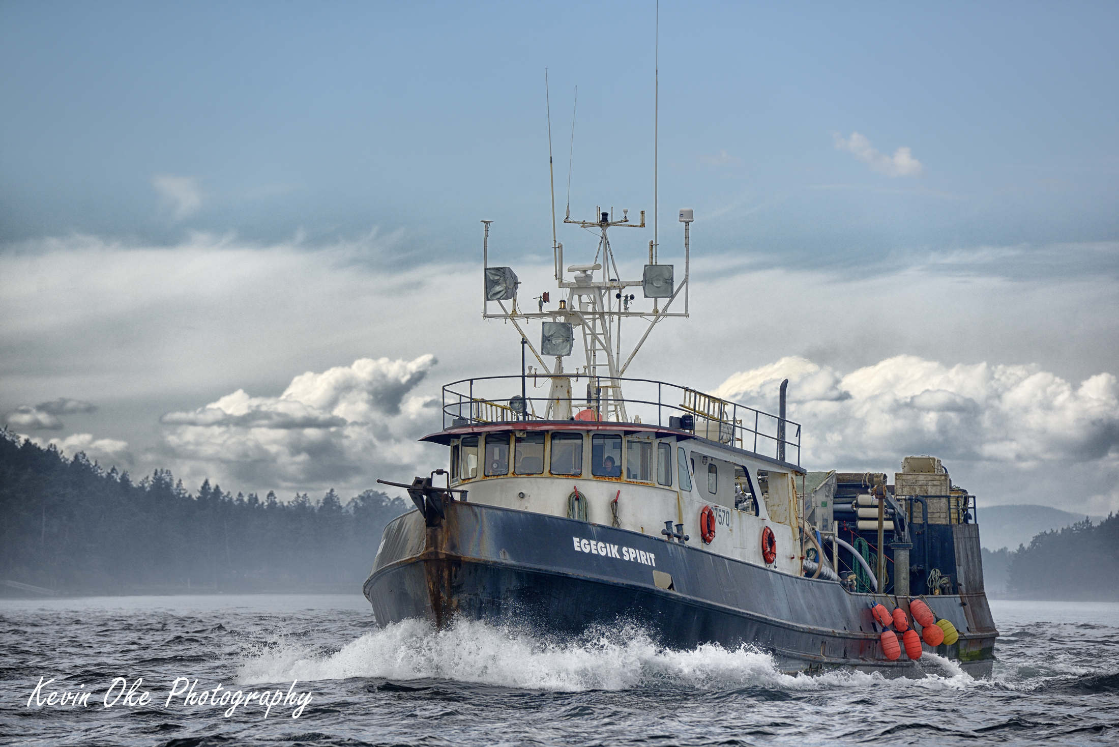 Egegik Spirit off Port Townsend, Washington.