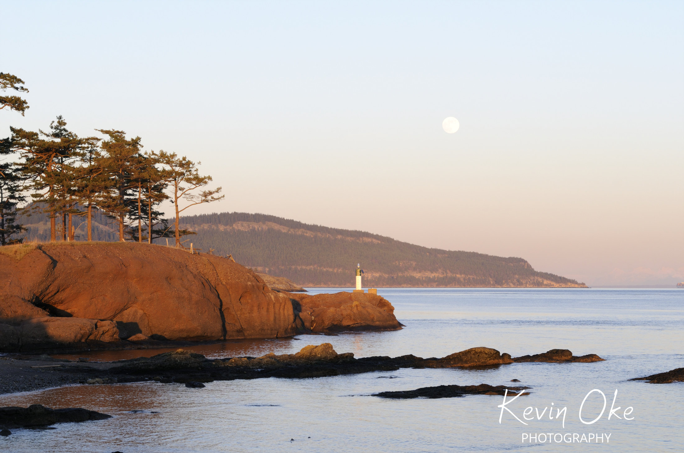 Moonrise over Brooks Point