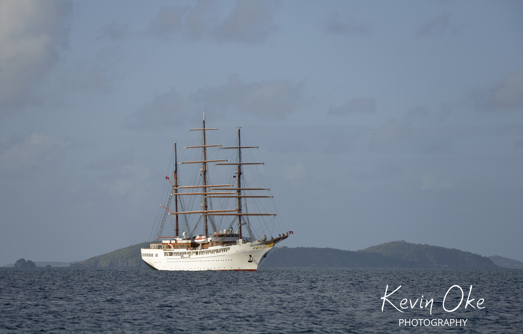 The Sea Cloud II is a large barque built as a cruise ship, and operated by Sea Cloud Cruises GmbH of Hamburg, Germany.