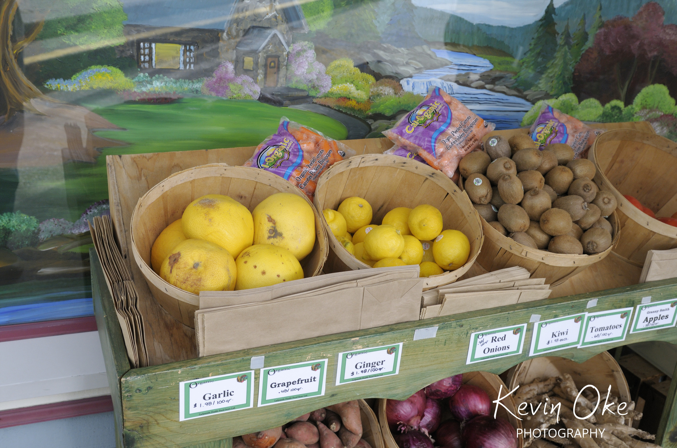 Fresh produce, Ladysmith, British Columbia, Canada