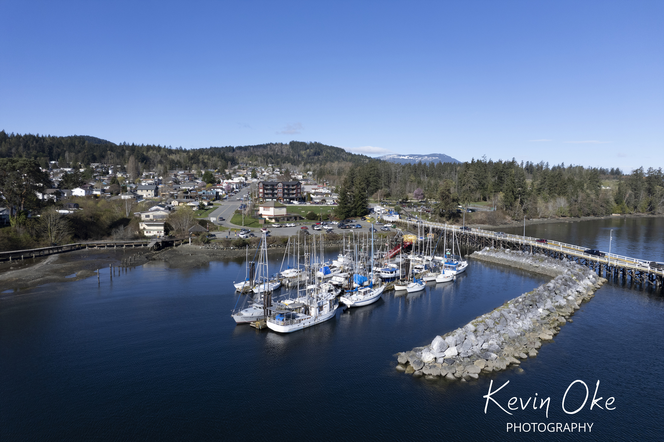 Aerial photo of Crofton